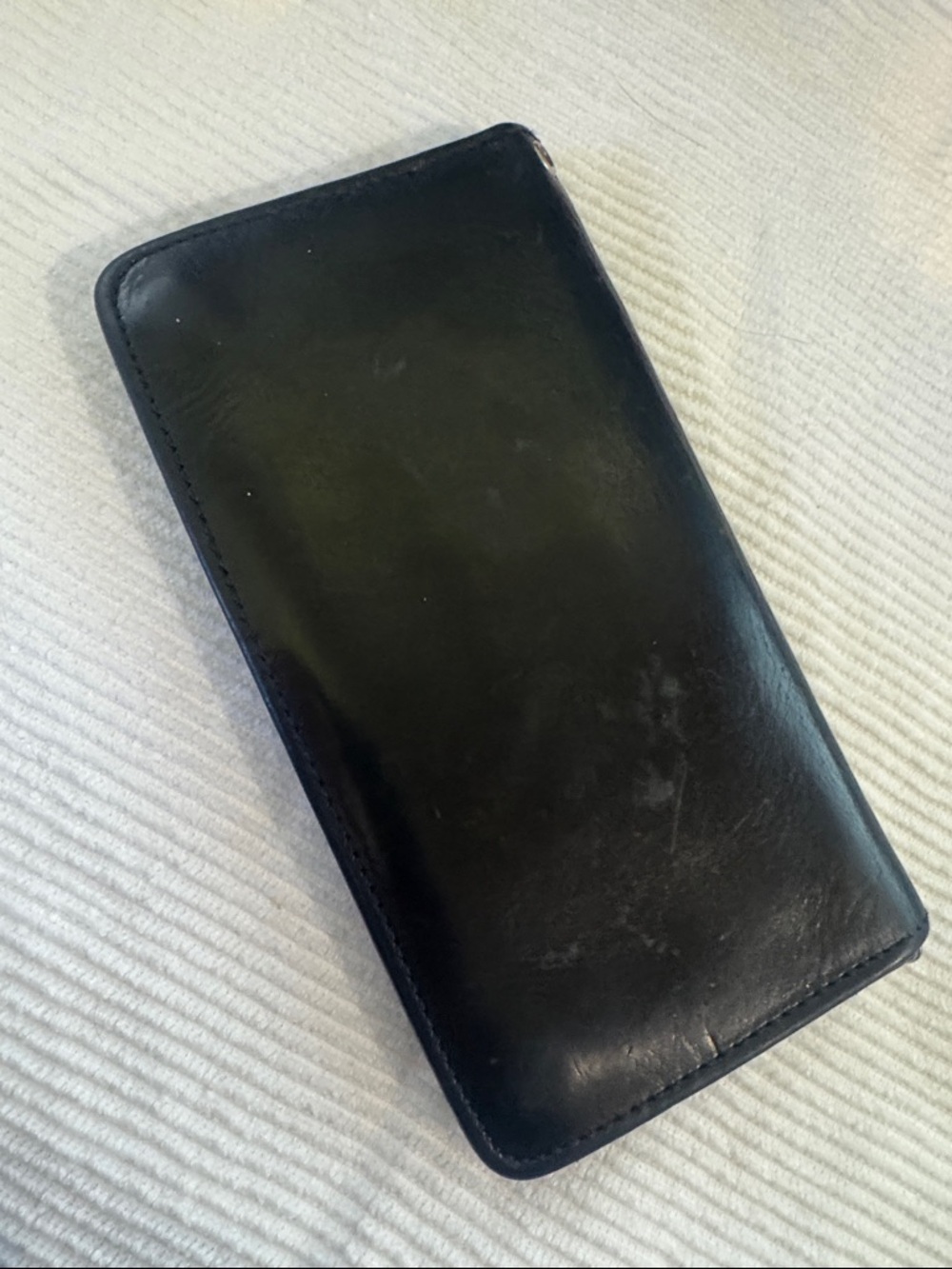 Harley-Davidson leather bifold biker wallet wit embossed Bar & Shield logo - Picture 5 of 7